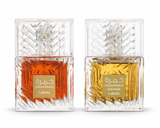 Lattafa Khamrah Duo Sample kit
