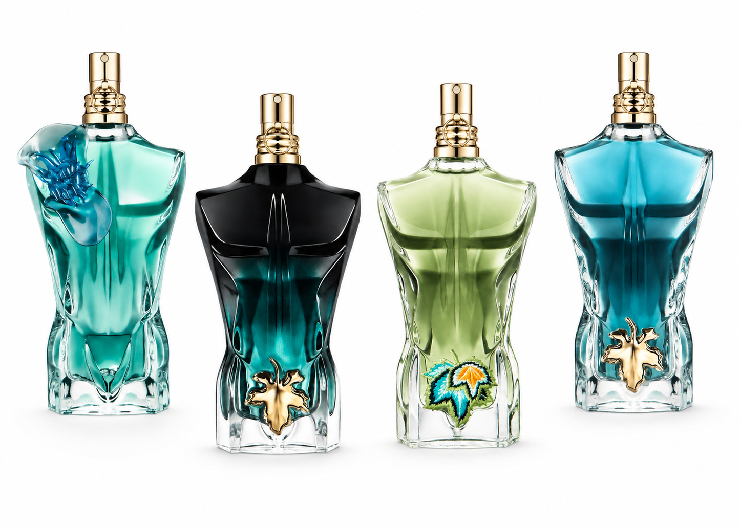 Jean Paul Gaultier Le Beau Collection – 4-Fragrance Decant Sample Kit